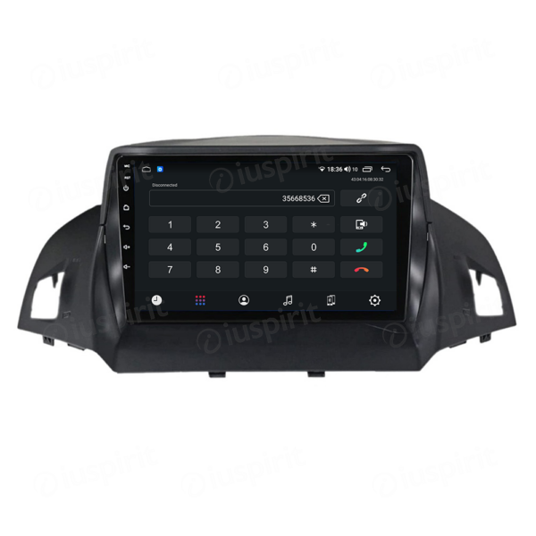 ANDROID autoradio navigatore per Ford Kuga Ford C-Max 2013-2017 CarPlay Android Auto GPS USB WI-FI Bluetooth 4G LTE - immagine 2