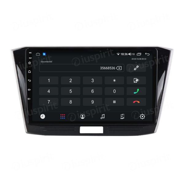 ANDROID car navigation system for VW Passat B8 2015-2018 CarPlay Android Car GPS USB WI-FI Bluetooth 4G LTE - Image 2