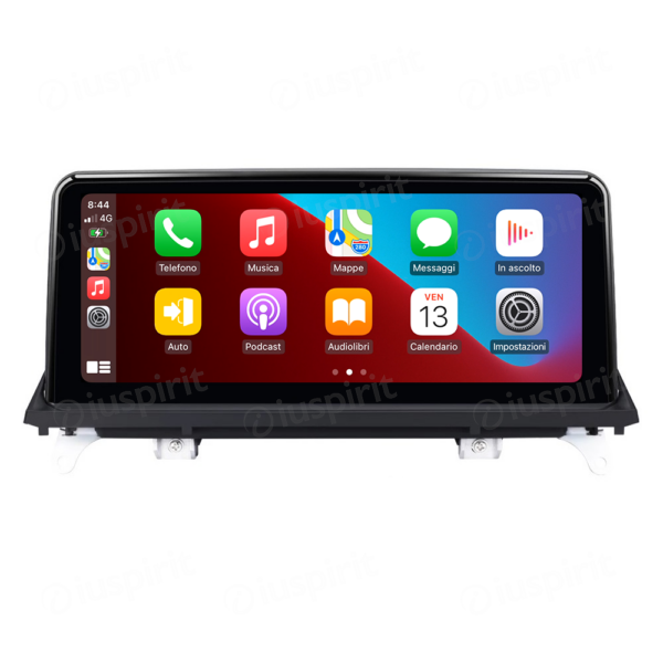 ANDROID navigator for BMW X5 E70 BMW X6 E71 2011-2013 System CIC 10.25 inch CarPlay Android Auto WI-FI GPS 4G LTE Bluetooth 4GB RAM 64GB ROM - Image 2