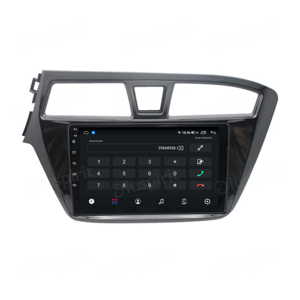 ANDROID autoradio navigatore per Hyundai I20 2015-2017 CarPlay Android Auto GPS USB WI-FI Bluetooth 4G LTE - immagine 2