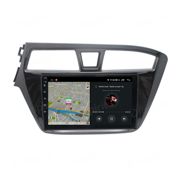 ANDROID autoradio navigatore per Hyundai I20 2015-2017 CarPlay Android Auto GPS USB WI-FI Bluetooth 4G LTE - immagine 4
