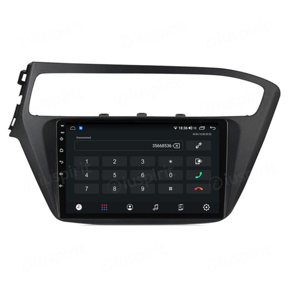 ANDROID car radio navigator for Hyundai I20 2018-2019 CarPlay Android Car GPS USB WI-FI Bluetooth 4G LTE - Image 2