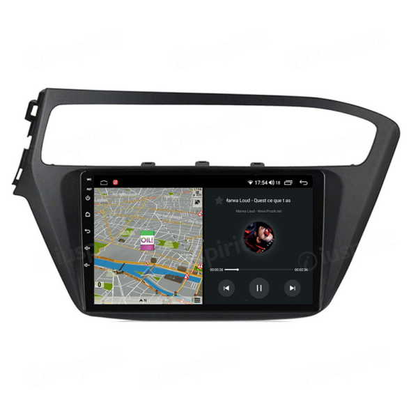 ANDROID car radio navigator for Hyundai I20 2018-2019 CarPlay Android Car GPS USB WI-FI Bluetooth 4G LTE - Image 4