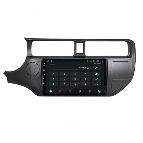 ANDROID autoradio navigatore per Kia Rio 2011-2014 CarPlay Android Auto GPS USB WI-FI Bluetooth 4G LTE - immagine 2