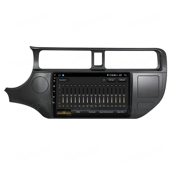 ANDROID autoradio navigatore per Kia Rio 2011-2014 CarPlay Android Auto GPS USB WI-FI Bluetooth 4G LTE - immagine 3