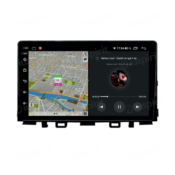 ANDROID car navigation system for Kia Rio Kia Stonic 2017-2020 CarPlay Android Car GPS USB WI-FI Bluetooth 4G LTE - Image 4