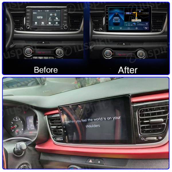 ANDROID car navigation system for Kia Rio Kia Stonic 2017-2020 CarPlay Android Car GPS USB WI-FI Bluetooth 4G LTE - Image 7