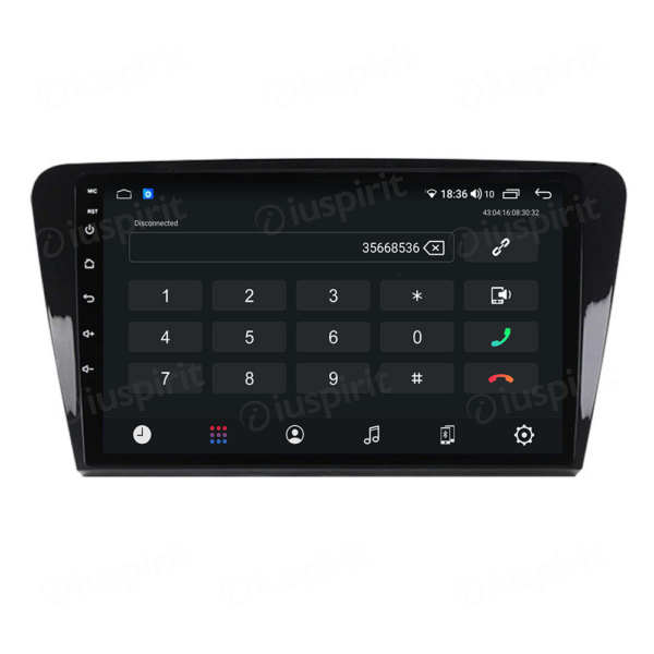 ANDROID autoradio navigatore per Skoda Octavia 2013-2018 CarPlay Android Auto GPS USB WI-FI Bluetooth 4G LTE - immagine 2
