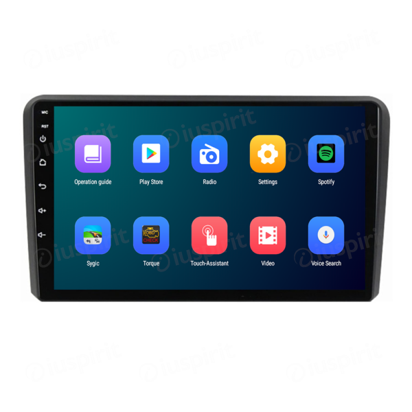 ANDROID autoradio navigatore per Audi A3 Audi S3 2002-2012 CarPlay Android Auto GPS USB WI-FI Bluetooth 4G LTE - immagine 5