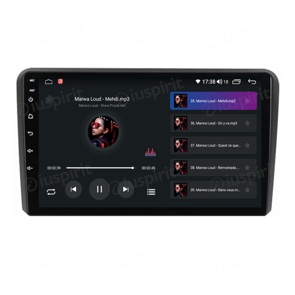 ANDROID autoradio navigatore per Audi A3 Audi S3 2002-2012 CarPlay Android Auto GPS USB WI-FI Bluetooth 4G LTE - immagine 6