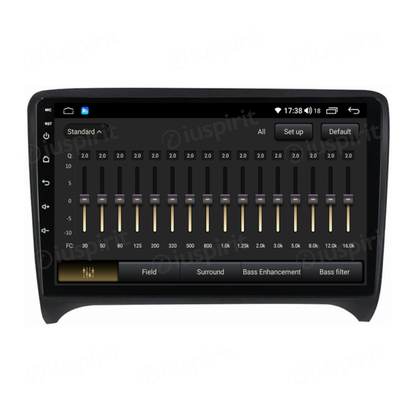 ANDROID autoradio navigatore per Audi TT 2006-2013 CarPlay Android Auto GPS USB WI-FI Bluetooth 4G LTE - immagine 3