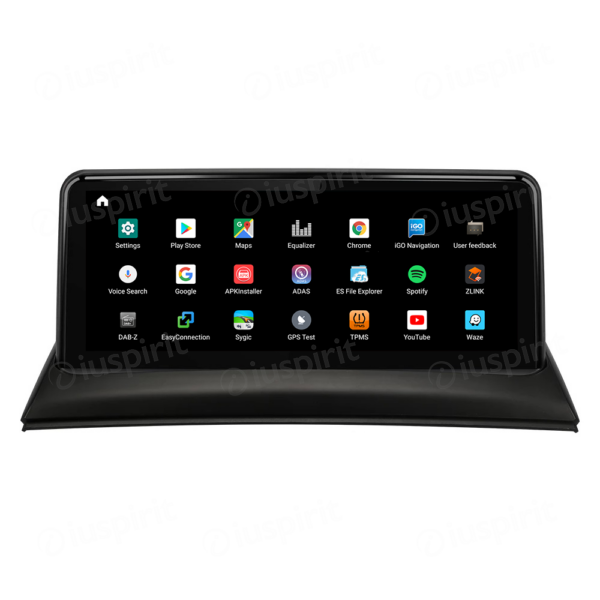 ANDROID navigatore per BMW X3 E83 2004-2009 Sistema CCC 10.25 pollici CarPlay Android Auto WI-FI GPS 4G LTE Bluetooth 4GB RAM 64GB ROM - immagine 6