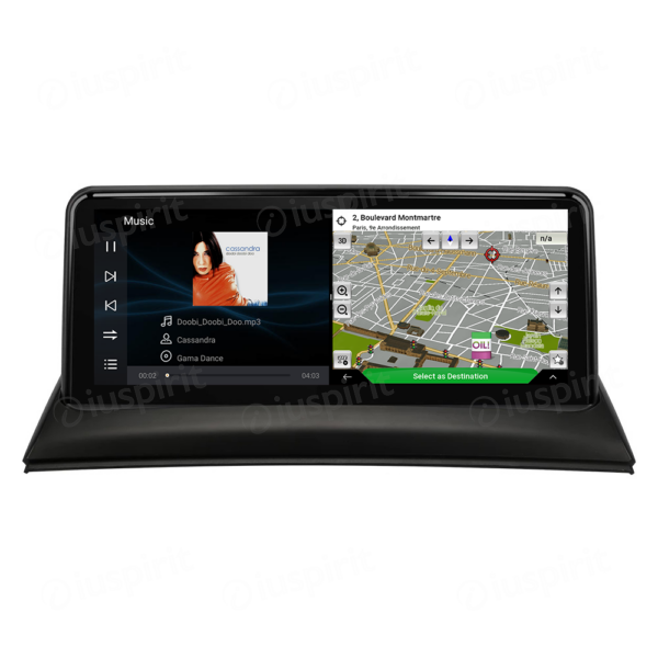 ANDROID navigatore per BMW X3 E83 2004-2009 Sistema CCC 10.25 pollici CarPlay Android Auto WI-FI GPS 4G LTE Bluetooth 4GB RAM 64GB ROM - immagine 7