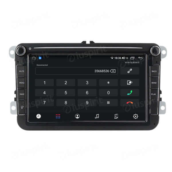 ANDROID car radio navigator for Golf 5 Golf 6 Passat Tiguan Jetta Polo Touran Caddy Scirocco CarPlay Android Car GPS USB WI-FI Bluetooth 4G LTE - Image 2