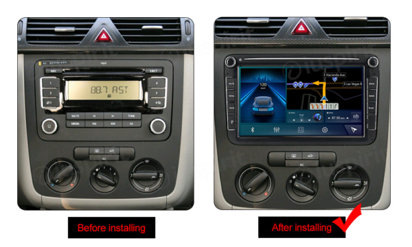 ANDROID car radio navigator for Golf 5 Golf 6 Passat Tiguan Jetta Polo Touran Caddy Scirocco CarPlay Android Car GPS USB WI-FI Bluetooth 4G LTE - Image 8