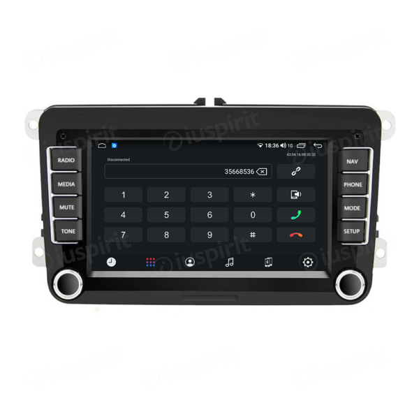 ANDROID car radio navigator for Golf 6 Golf 5 Passat Tiguan Jetta Polo Touran Caddy Scirocco CarPlay Android Car GPS USB WI-FI Bluetooth 4G LTE - Image 2
