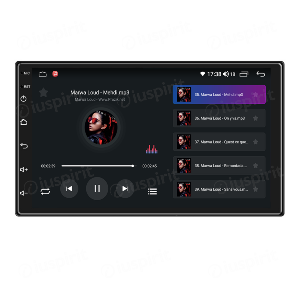 ANDROID autoradio navigatore universale CarPlay Android Auto GPS USB WI-FI Bluetooth 4G LTE - immagine 6