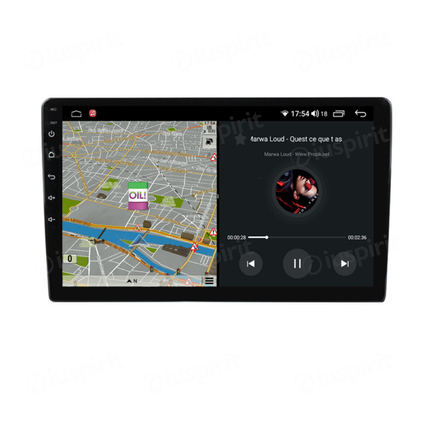 ANDROID autoradio navigatore universale 9/10.1 pollici CarPlay Android Auto GPS USB WI-FI Bluetooth 4G LTE - immagine 5