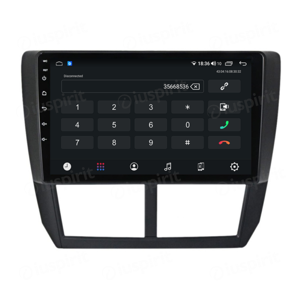 ANDROID car radio navigator for Subaru Forester Subaru Impreza 2008-2012 CarPlay Android Auto GPS USB WI-FI Bluetooth 4G LTE - Image 2