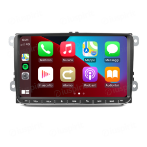 ANDROID autoradio navigatore per Golf 5 Golf 6 Passat Tiguan Jetta Polo Touran Caddy Scirocco CarPlay Android Auto GPS USB WI-FI Bluetooth 4G LTE