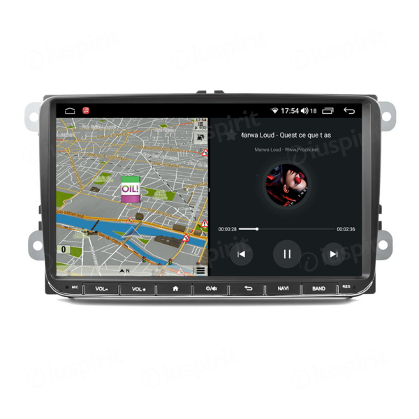 ANDROID car radio navigator for Golf 5 Golf 6 Passat Tiguan Jetta Polo Touran Caddy Scirocco CarPlay Android Car GPS USB WI-FI Bluetooth 4G LTE - Image 4