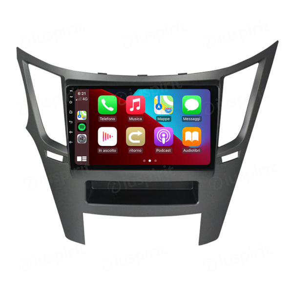 ANDROID autoradio navigatore per Subaru Outback Subaru Legacy 2010-2014 CarPlay Android Auto GPS USB WI-FI Bluetooth 4G LTE