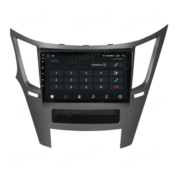 ANDROID autoradio navigatore per Subaru Outback Subaru Legacy 2010-2014 CarPlay Android Auto GPS USB WI-FI Bluetooth 4G LTE - immagine 2