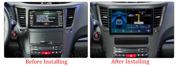 ANDROID autoradio navigatore per Subaru Outback Subaru Legacy 2010-2014 CarPlay Android Auto GPS USB WI-FI Bluetooth 4G LTE - immagine 7