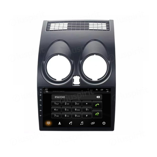 ANDROID autoradio navigatore per Nissan Qashqai J10 2007-2013 GPS WI-FI USB Bluetooth MirrorLink - immagine 2