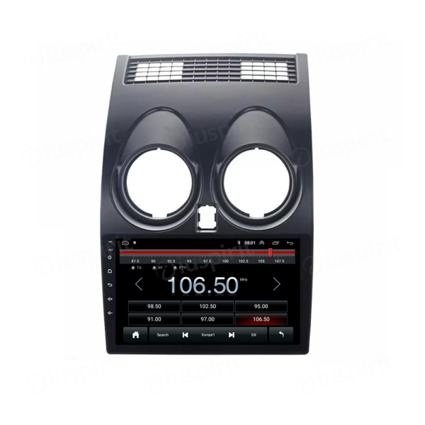 ANDROID autoradio navigatore per Nissan Qashqai J10 2007-2013 GPS WI-FI USB Bluetooth MirrorLink - immagine 5