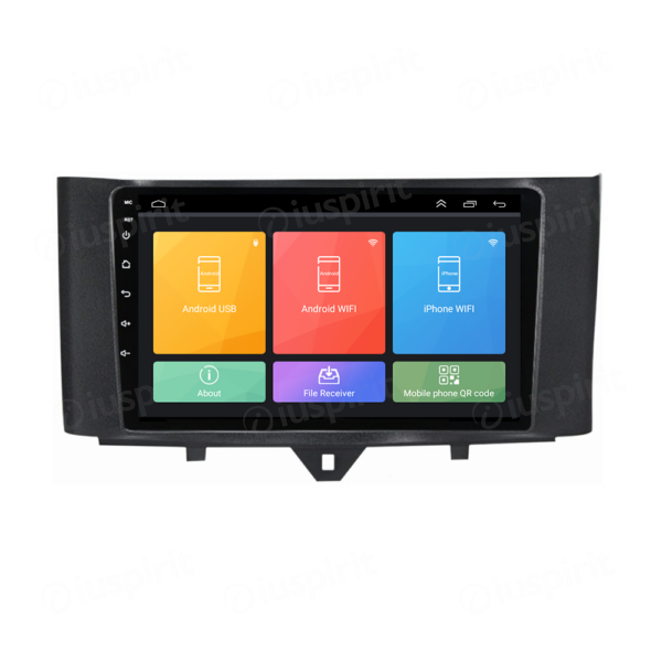 ANDROID car navigation system for Smart Fortwo 2011-2013 GPS WI-FI USB Bluetooth MirrorLink - Image 7