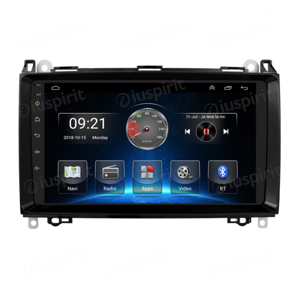 ANDROID autoradio navigatore per Mercedes classe B W245 Classe A W169 A180 A150 B200 B150 B170 Mercedes Sprinter Vito Viano GPS WI-FI USB Bluetooth MirrorLink