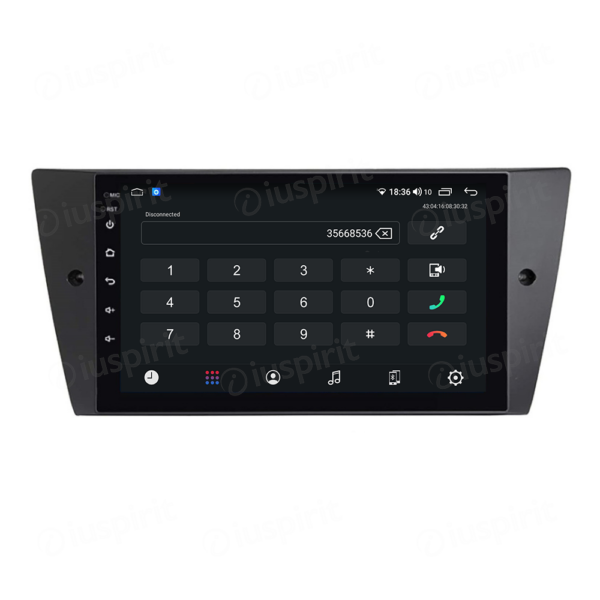 ANDROID autoradio navigatore per BMW serie 3 BMW E90 BMW E91 BMW E92 BMW E93 CarPlay Android Auto GPS USB WI-FI Bluetooth 4G LTE - immagine 2