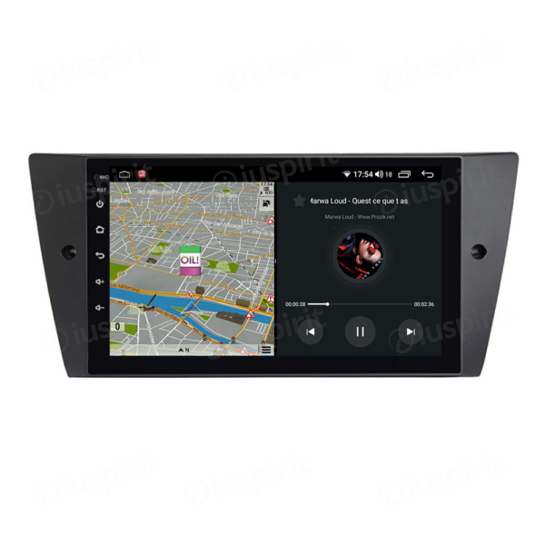 ANDROID autoradio navigatore per BMW serie 3 BMW E90 BMW E91 BMW E92 BMW E93 CarPlay Android Auto GPS USB WI-FI Bluetooth 4G LTE - immagine 4