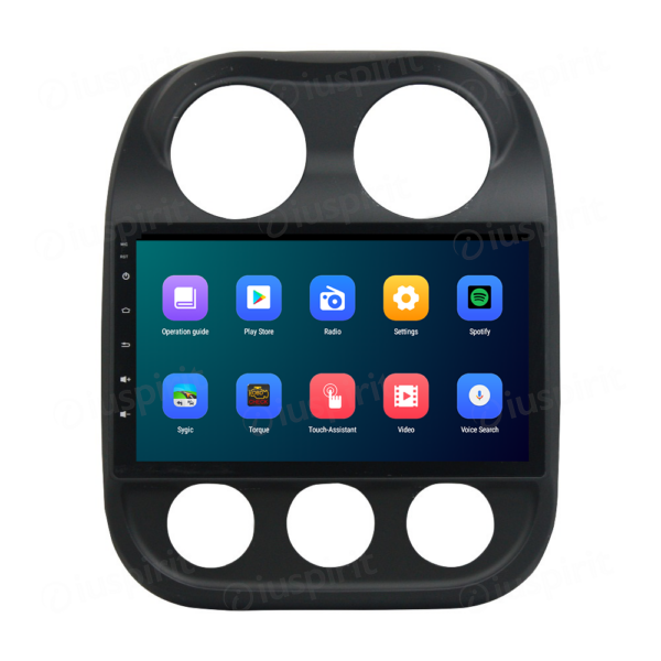 ANDROID autoradio navigatore per Jeep Compass Jeep Patriot 2009-2016 CarPlay Android Auto GPS USB WI-FI Bluetooth 4G LTE - immagine 5