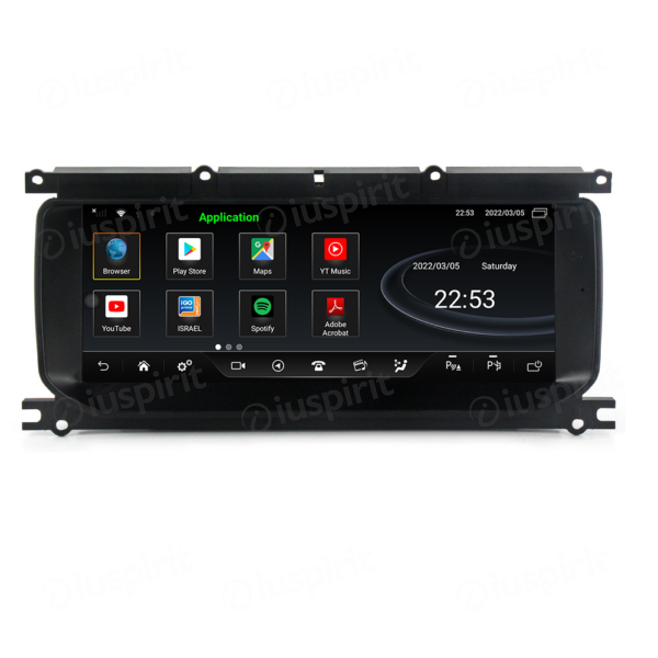 ANDROID navigatore per Land Rover Range Rover Evoque LRX L538 2012-2019 10.25 pollici 8GB RAM 64GB ROM Octa-Core CarPlay Android Auto Bluetooth GPS WI-FI - immagine 6