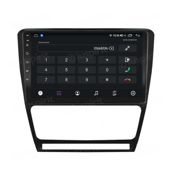 ANDROID car navigation system for Skoda Octavia 2004-2013 CarPlay Android Car GPS USB WI-FI Bluetooth 4G LTE - Image 2