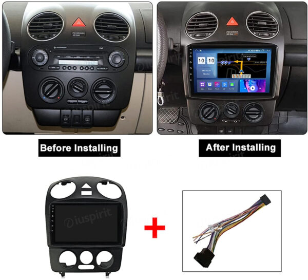 ANDROID car navigation system for VW Beetle Beetle 2002-2010 CarPlay Android Car GPS USB WI-FI Bluetooth 4G LTE - Image 7