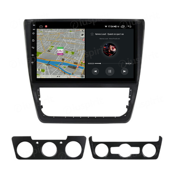 ANDROID car navigation system for Skoda Yeti 2004-2014 CarPlay Android Car GPS USB WI-FI Bluetooth 4G LTE - Image 4