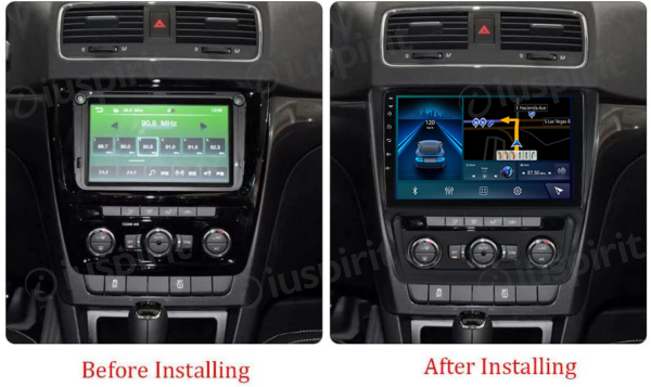 ANDROID car navigation system for Skoda Yeti 2004-2014 CarPlay Android Car GPS USB WI-FI Bluetooth 4G LTE - Image 7
