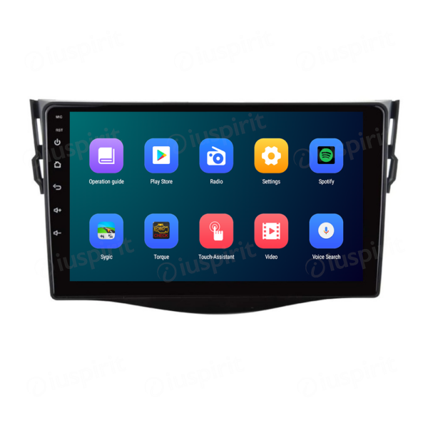 ANDROID car navigation system for Toyota RAV4 RAV-4 2006-2012 CarPlay Android Auto GPS USB WI-FI Bluetooth 4G LTE - Image 5