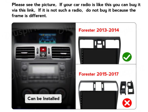 ANDROID car radio navigator for Subaru Forester SJ XV WRX Subaru Impreza 2014-2015 CarPlay Android Auto GPS USB WI-FI Bluetooth 4G LTE - Image 8