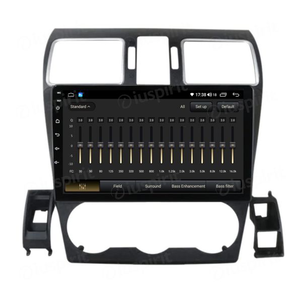 ANDROID autoradio navigatore per Subaru Forester SJ XV WRX Subaru Impreza Subaru Levorg 2016-2018 CarPlay Android Auto GPS USB WI-FI Bluetooth 4G LTE - immagine 3
