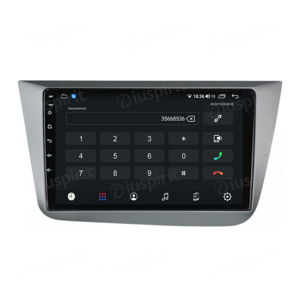 ANDROID car radio navigator for Seat Altea 5P 2004-2015 Seat Toledo 5P III 3 2004-2009 CarPlay Android Car GPS USB WI-FI Bluetooth 4G LTE - Image 2