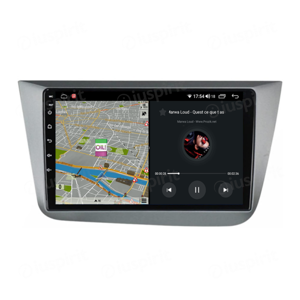 ANDROID car radio navigator for Seat Altea 5P 2004-2015 Seat Toledo 5P III 3 2004-2009 CarPlay Android Car GPS USB WI-FI Bluetooth 4G LTE - Image 4