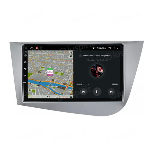 ANDROID car navigation system for Seat Leon 2 MK2 2005-2012 CarPlay Android Auto GPS USB WI-FI Bluetooth 4G LTE - Image 4