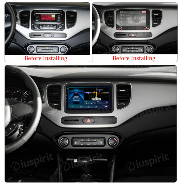 ANDROID car navigation system for Kia Carens 2013-2018 CarPlay Android Car GPS USB WI-FI Bluetooth 4G LTE - Image 7