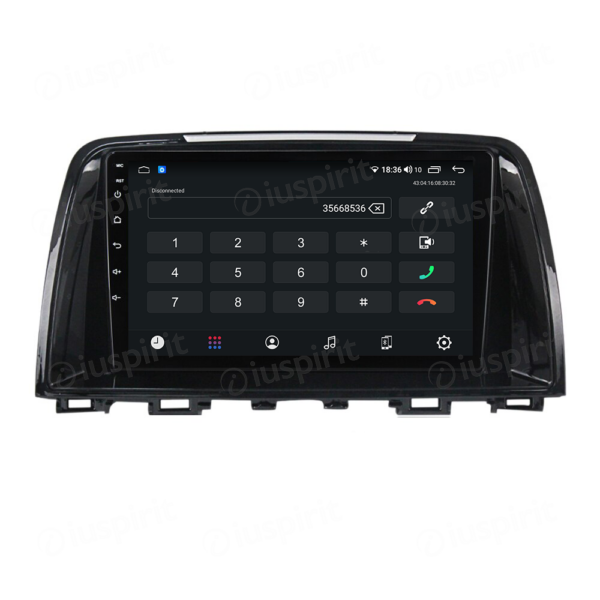 ANDROID car navigation system for Mazda 6 2013-2017 CarPlay Android Car GPS USB WI-FI Bluetooth 4G LTE - Image 2