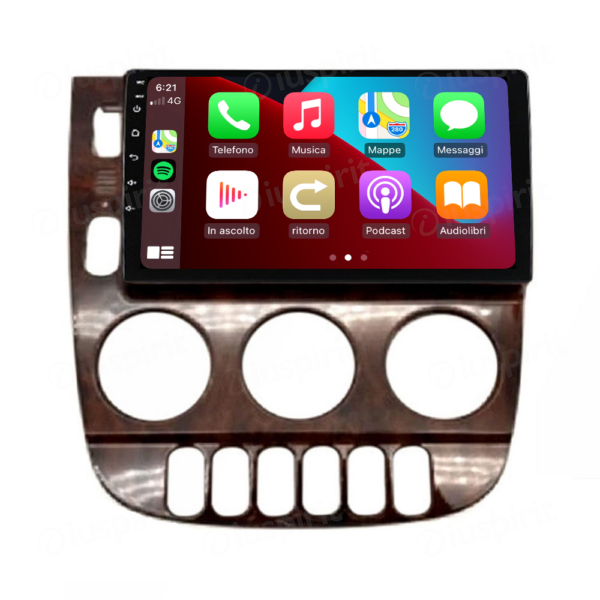 ANDROID autoradio navigatore per Mercedes classe M W163 ML 350 2001-2005 CarPlay Android Auto GPS USB WI-FI Bluetooth 4G LTE