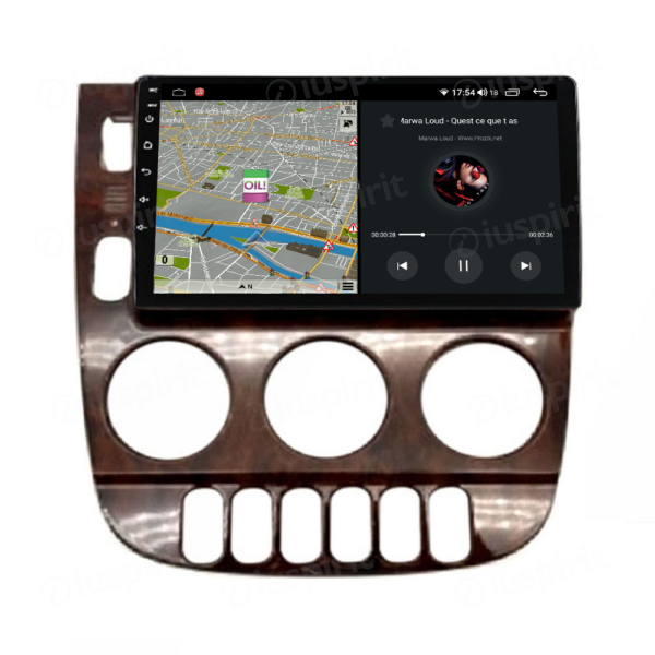 ANDROID autoradio navigatore per Mercedes classe M W163 ML 350 2001-2005 CarPlay Android Auto GPS USB WI-FI Bluetooth 4G LTE - immagine 4